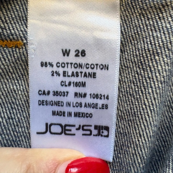 Joes jeans collectors edition the Jane high rise straight crop size w26 preloved - Picture 8 of 8